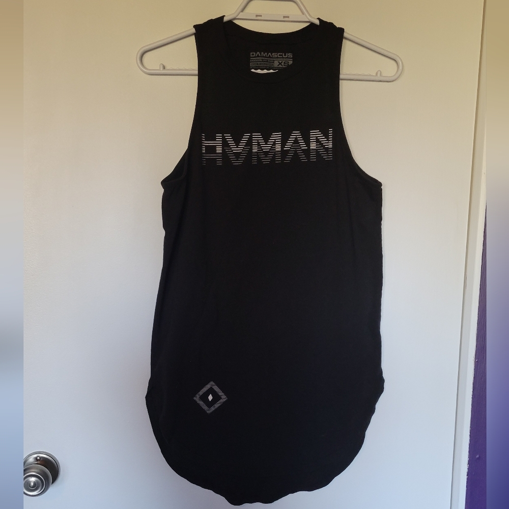 Black HVMAN Tank Top